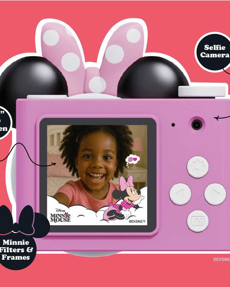Disney Minnie Mouse Mini Camera - Boutique LeoLudo - kiimento (formerly Kidamento)