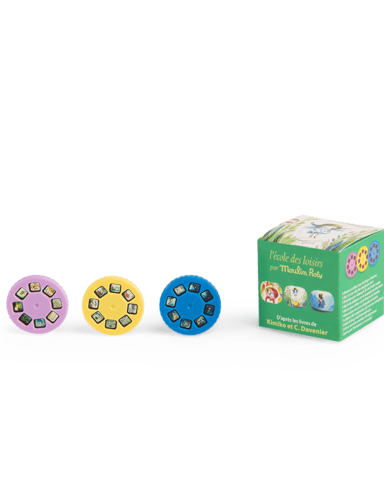 Disques (3) pour lampe à histoire École des loisirs -Lampes à histoire- Boutique LeoLudo-Moulin Roty