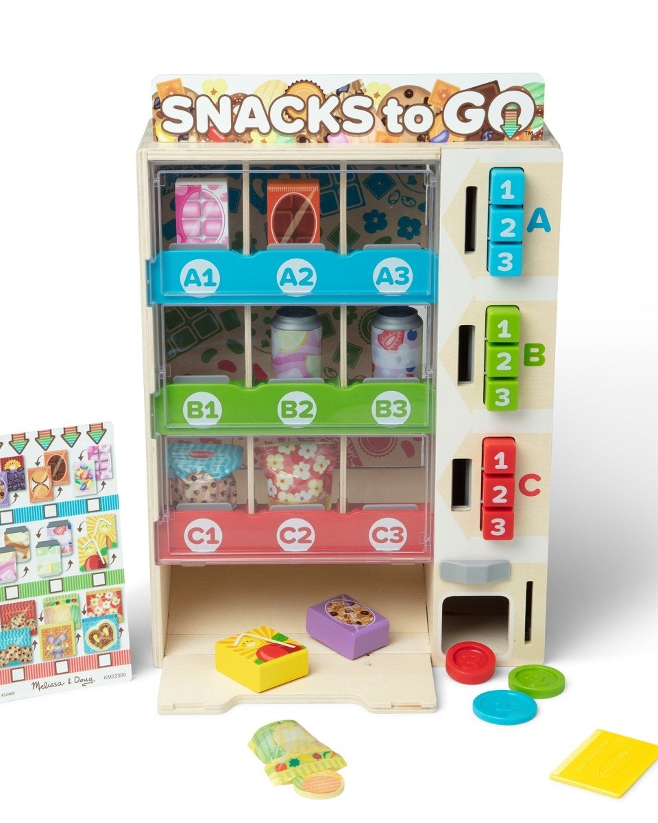 Distributrice à collations en bois - Trier, Ranger, Sélectionner -Jouets d'imitation- Boutique LeoLudo-Melissa & Doug