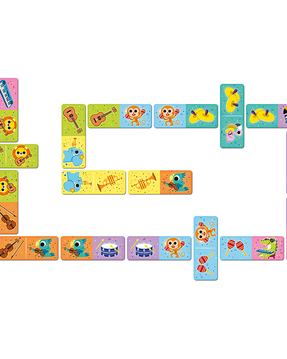 Dominos - Instruments de musique - Jeux de société - Boutique LeoLudo - Janod