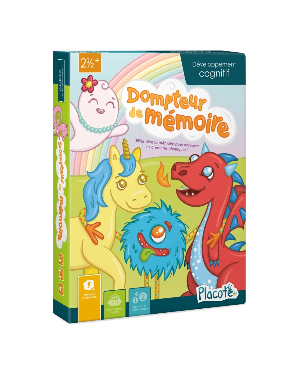 Dompteur de mémoire - Jeux de société - Boutique LeoLudo - Placote