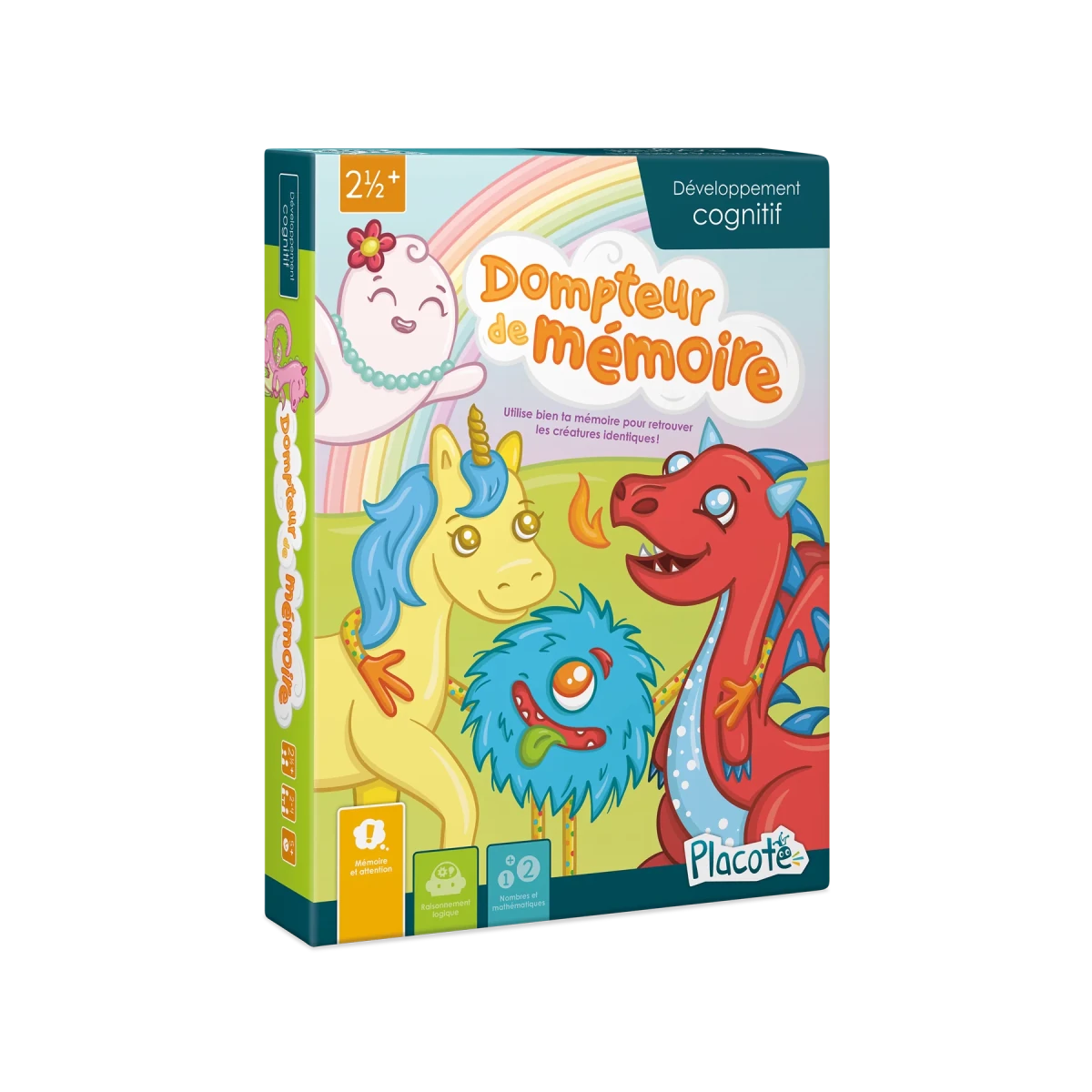 Dompteur de mémoire - Jeux de société - Boutique LeoLudo - Placote