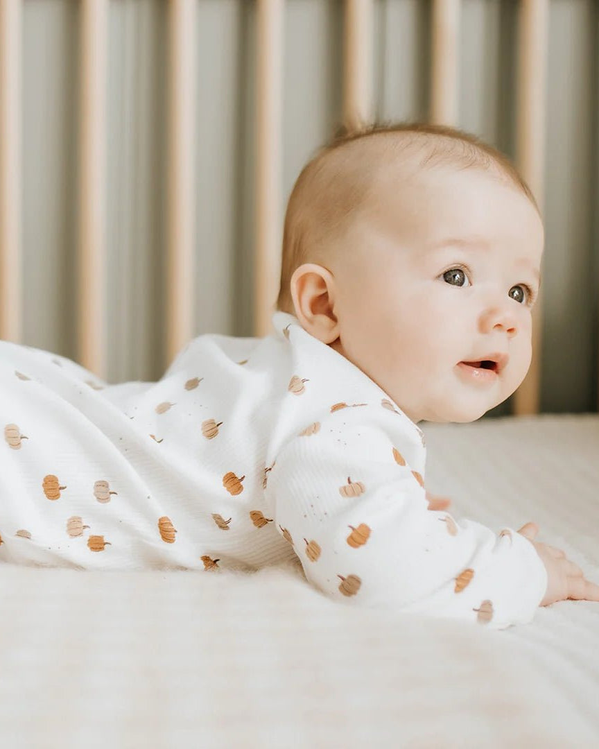 Dormeuse à pieds intégrés Blanc Cassé (18M) -Vêtements- Boutique LeoLudo-Petit Lem