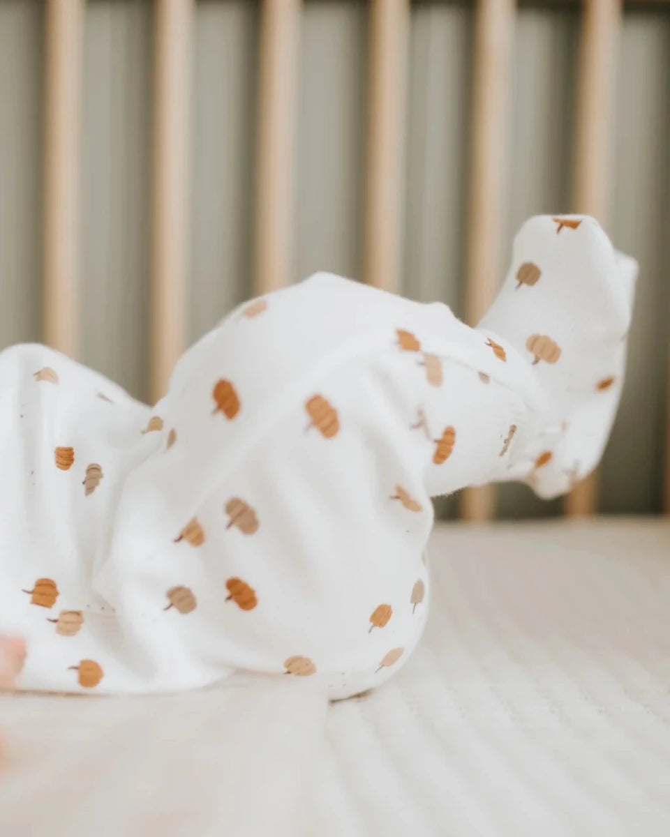 Dormeuse à pieds intégrés Blanc Cassé (18M) -Vêtements- Boutique LeoLudo-Petit Lem