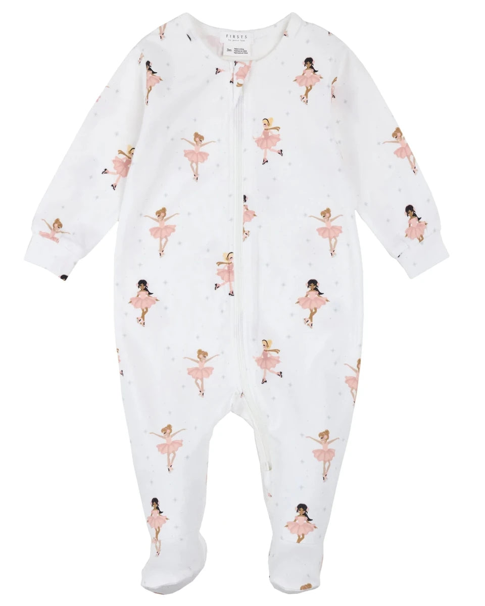 Dormeuse à pieds intégrés Blanc Cassé -Vêtements- Boutique LeoLudo-Petit Lem