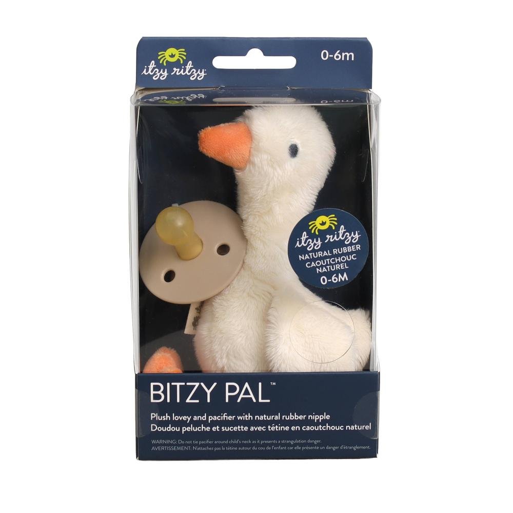 Doudou apaisant bébé avec suce – The Bitzy Pal™ - Jouets de dentition - Boutique LeoLudo - Itzy Ritzy Canada