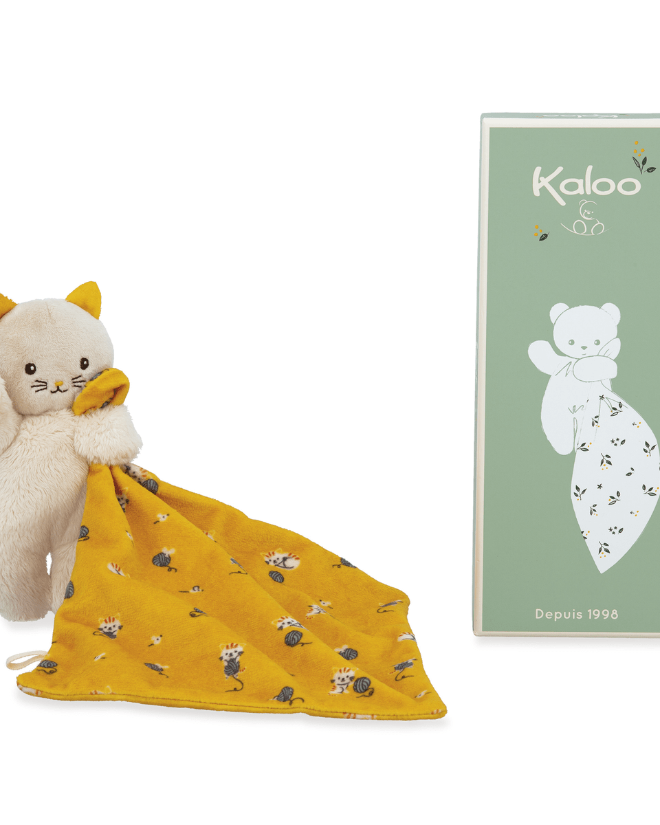 Doudou Chat jaune - Peluches - Boutique LeoLudo - Kaloo