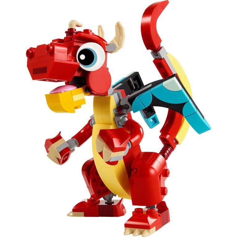 Dragon rouge LEGO Creator (149 pcs) - Jeux de construction - Boutique LeoLudo - LEGO