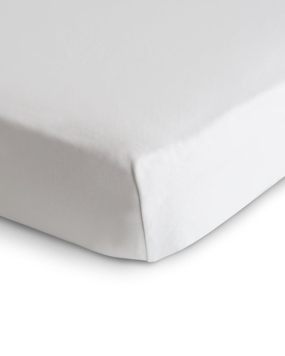 Drap de berceau extensible - Blanc - Literie - Boutique LeoLudo - Mushie