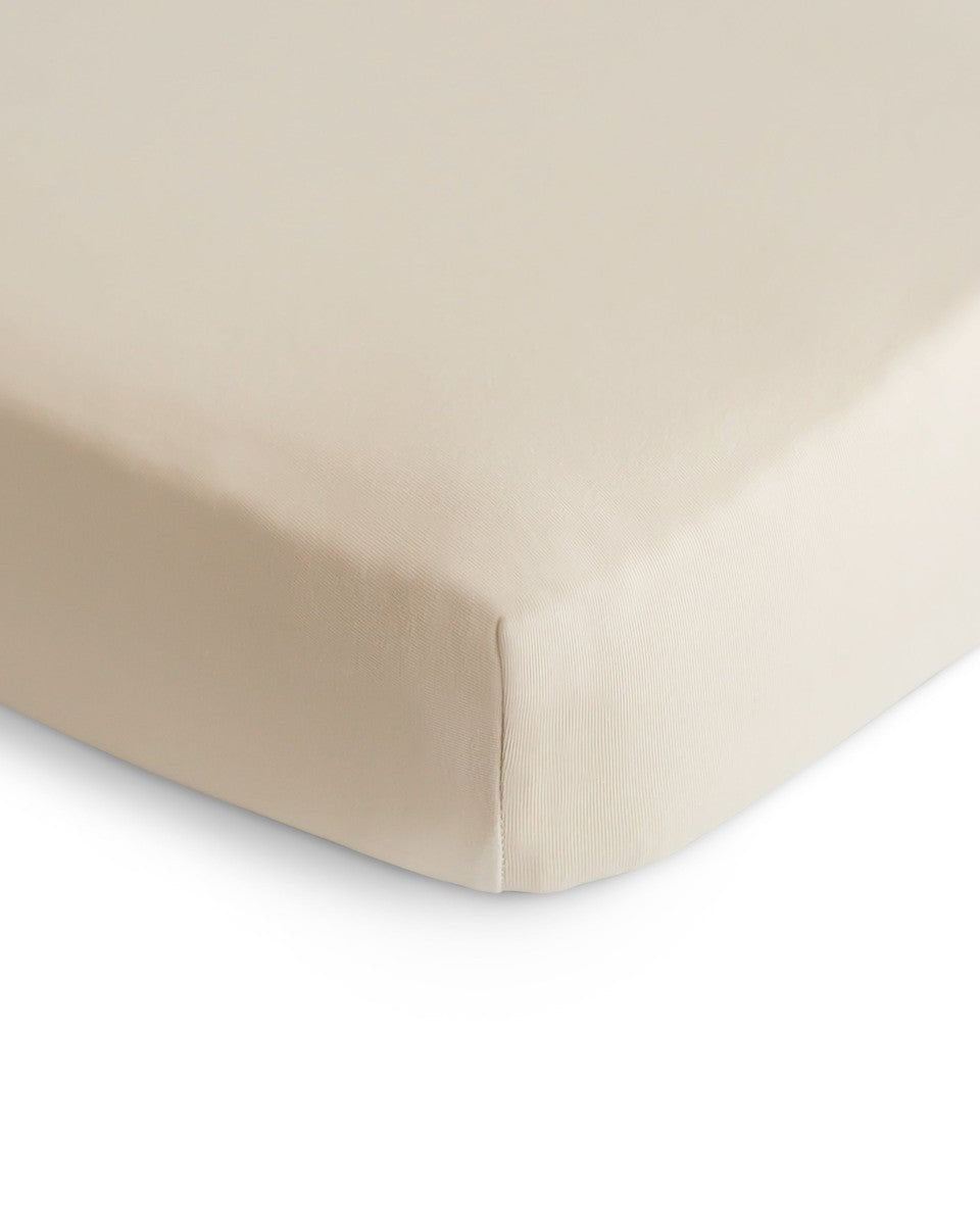 Drap de berceau extensible - Fog - Literie - Boutique LeoLudo - Mushie