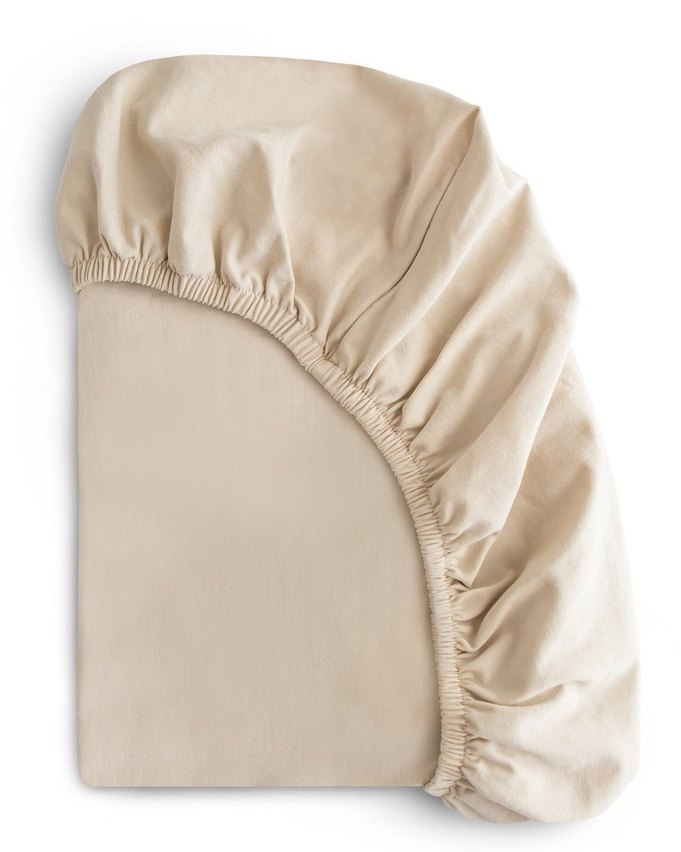 Drap de berceau extensible - Fog - Literie - Boutique LeoLudo - Mushie