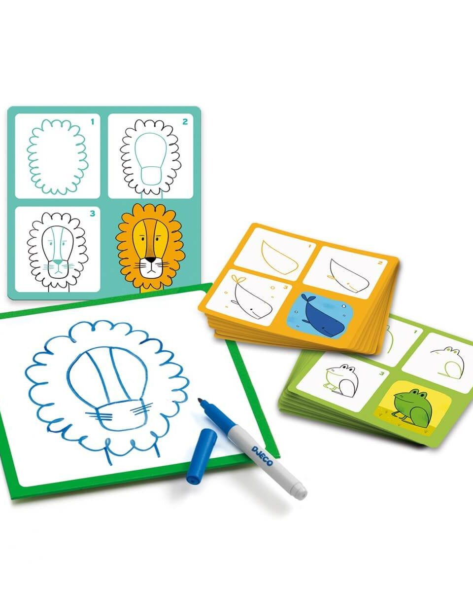 Eduludo - Step by step Animaux - Jeux éducatifs - Boutique LeoLudo - Djeco