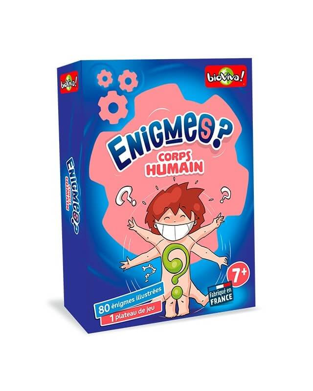 Énigmes - Corps humain - Jeux de société - Boutique LeoLudo - Bioviva
