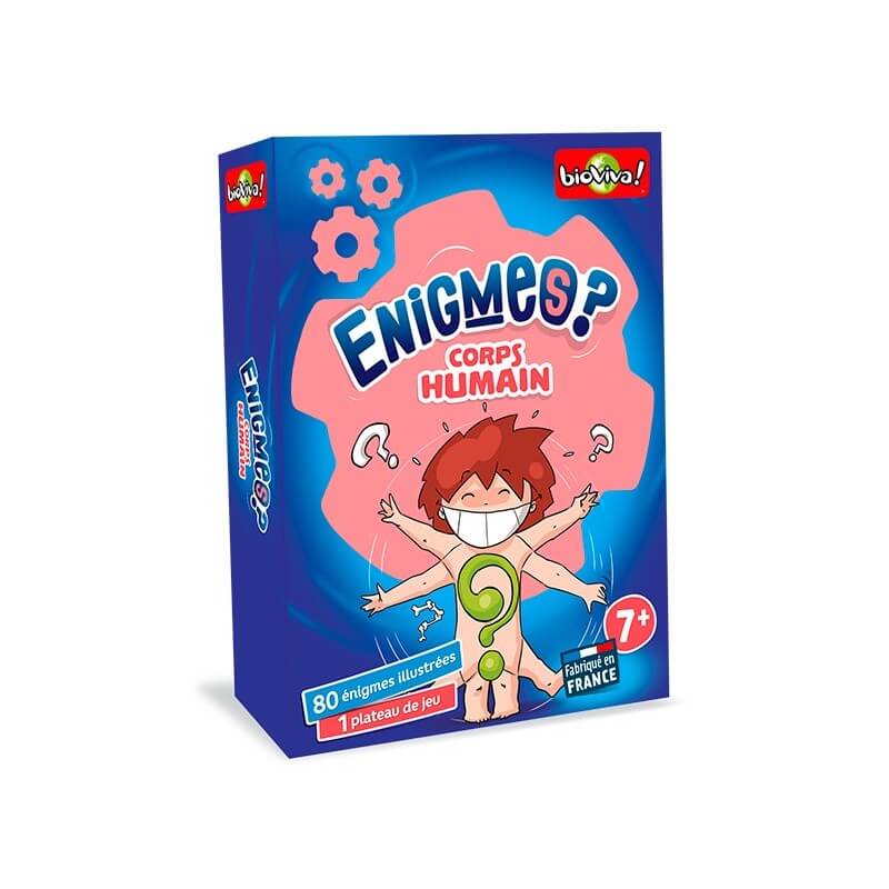 Énigmes - Corps humain - Jeux de société - Boutique LeoLudo - Bioviva