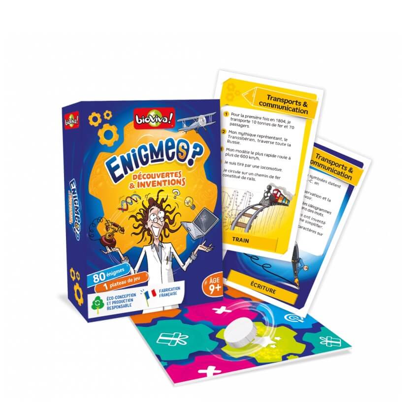 Énigmes - Découvertes et inventions - Jeux de société - Boutique LeoLudo - Bioviva