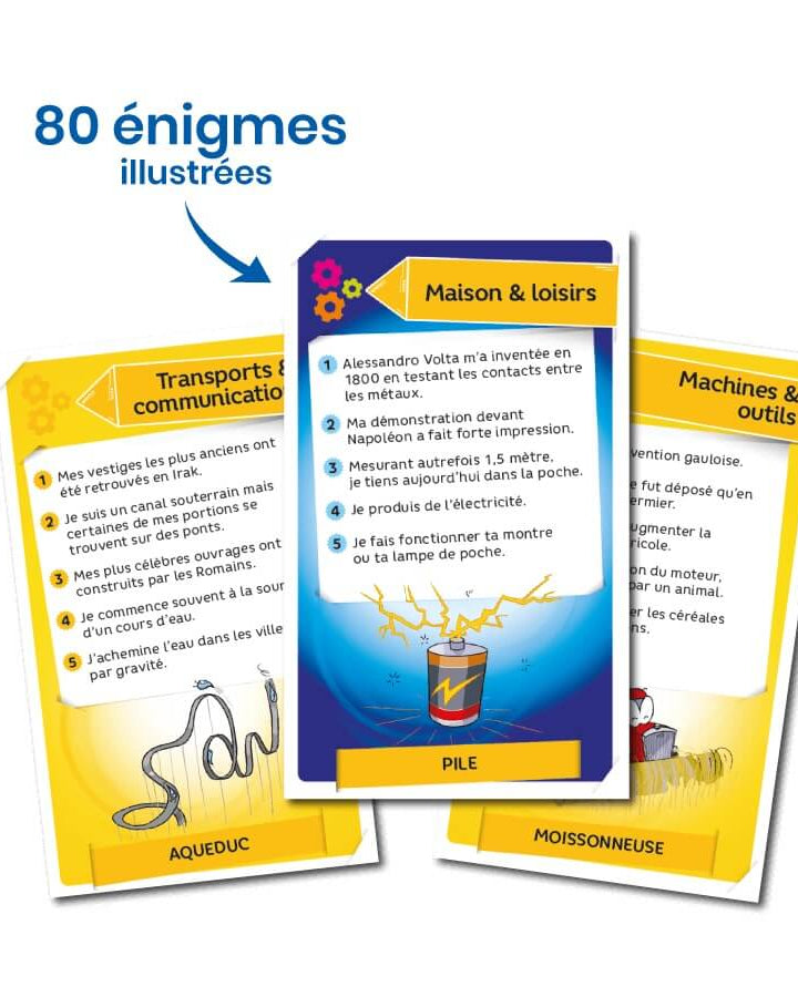 Énigmes - Découvertes et inventions - Jeux de société - Boutique LeoLudo - Bioviva