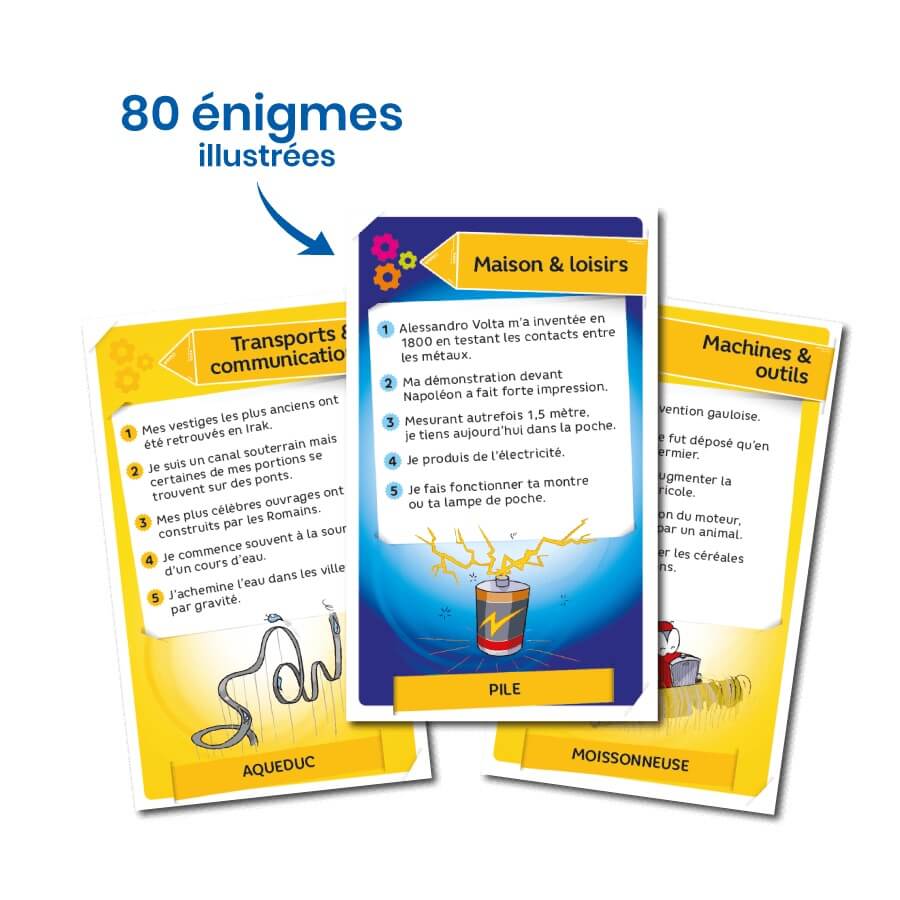 Énigmes - Découvertes et inventions - Jeux de société - Boutique LeoLudo - Bioviva