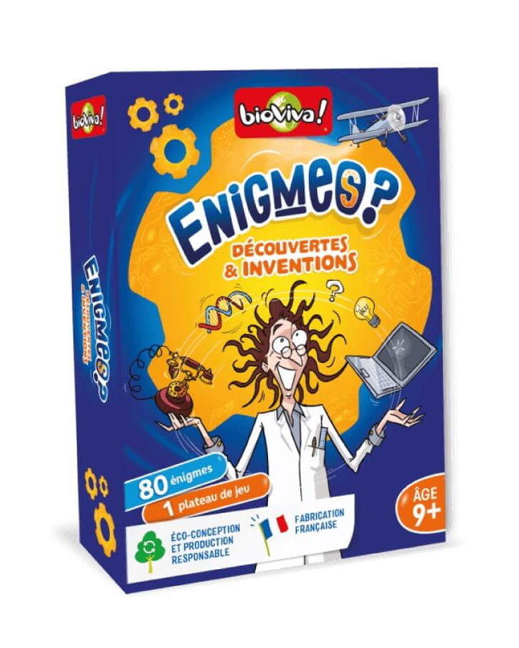 Énigmes - Découvertes et inventions - Jeux de société - Boutique LeoLudo - Bioviva