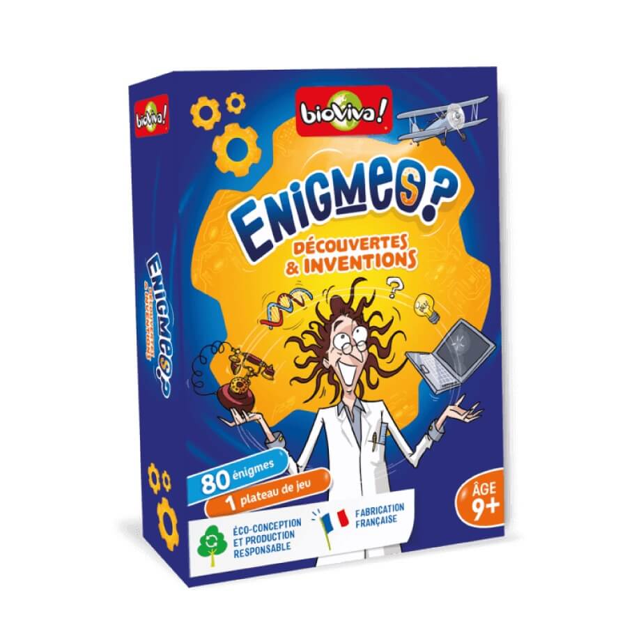 Énigmes - Découvertes et inventions - Jeux de société - Boutique LeoLudo - Bioviva