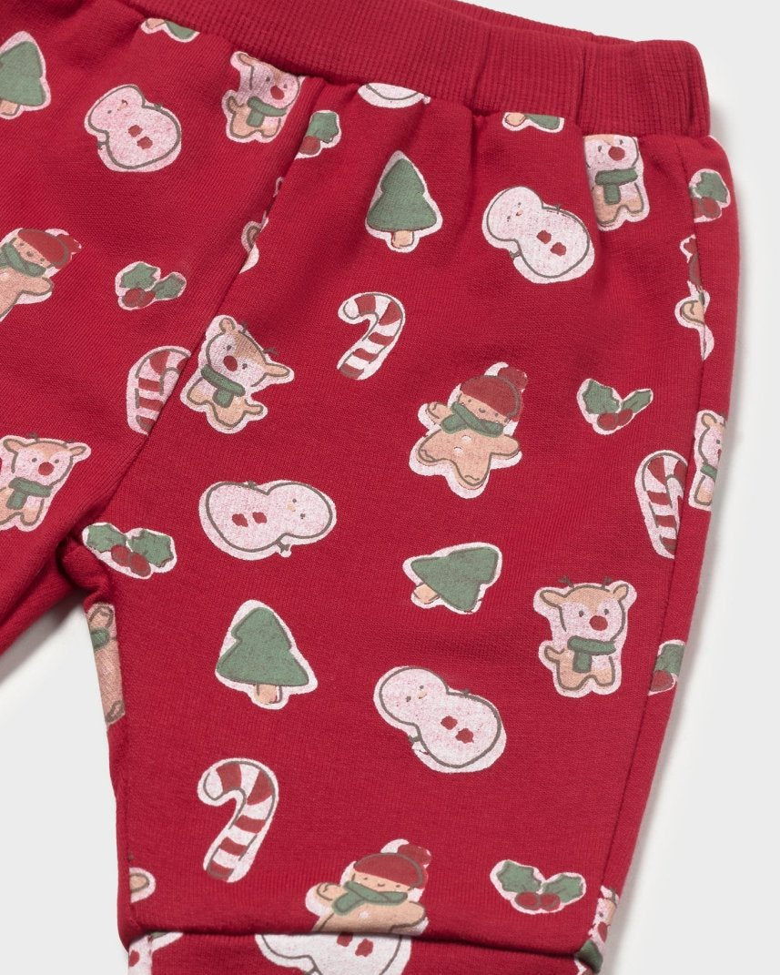 Ensemble 3 pièces de Noël Mayoral – Rouge -Vêtements- Boutique LeoLudo-Mayoral