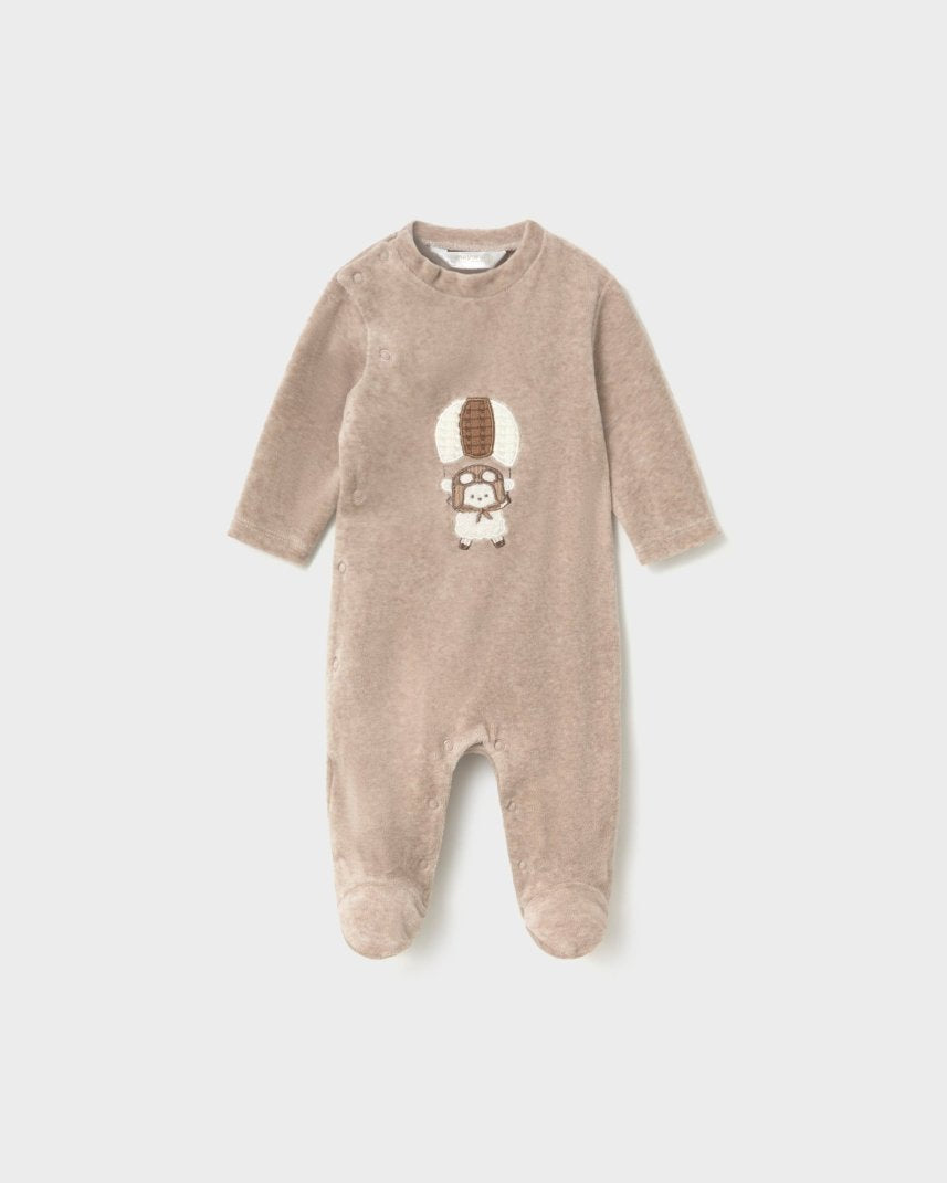 Ensemble 4 pièces en coton Mayoral – Aviation Moka -Vêtements- Boutique LeoLudo-Mayoral