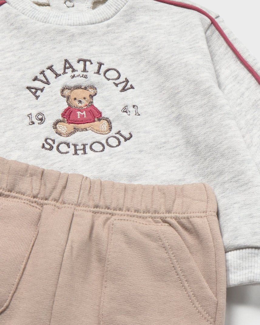 Ensemble 4 pièces en coton Mayoral – Aviation -Vêtements- Boutique LeoLudo-Mayoral