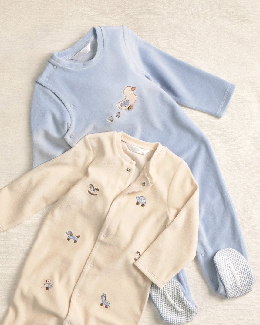Ensemble 4 pièces en coton Mayoral – Bleu ciel -Vêtements- Boutique LeoLudo-Mayoral