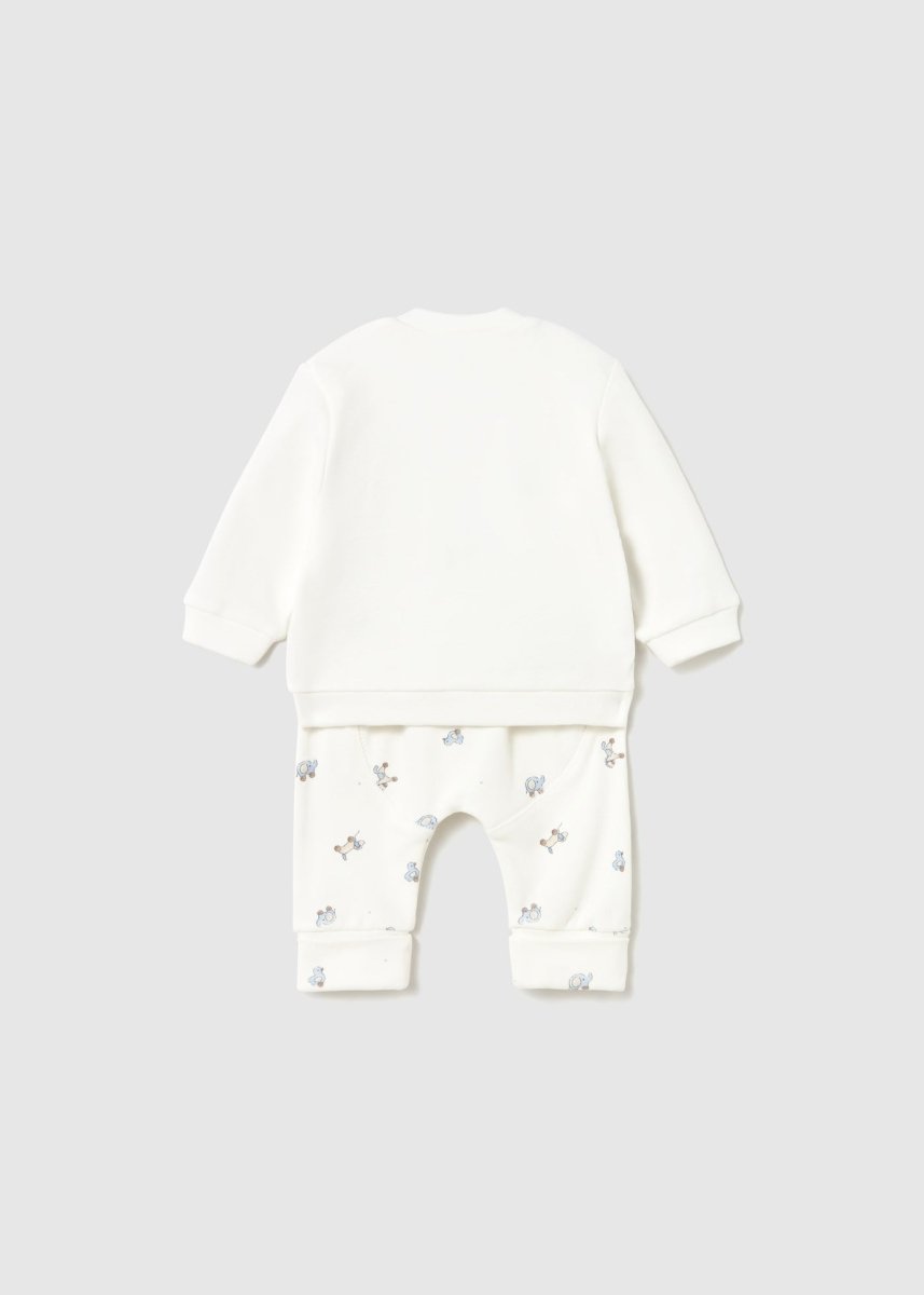 Ensemble 4 pièces en coton Mayoral – Bleu -Vêtements- Boutique LeoLudo-Mayoral