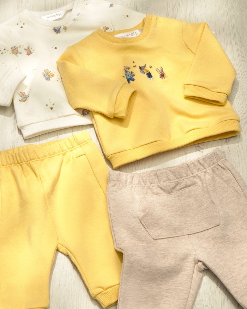 Ensemble 4 pièces en coton Mayoral – Camomille -Vêtements- Boutique LeoLudo-Mayoral
