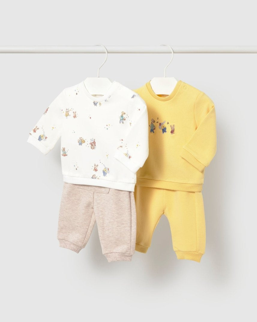 Ensemble 4 pièces en coton Mayoral – Camomille -Vêtements- Boutique LeoLudo-Mayoral