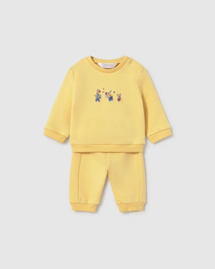 Ensemble 4 pièces en coton Mayoral – Camomille -Vêtements- Boutique LeoLudo-Mayoral