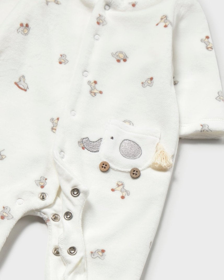 Ensemble 4 pièces en coton Mayoral – Canard -Vêtements- Boutique LeoLudo-Mayoral