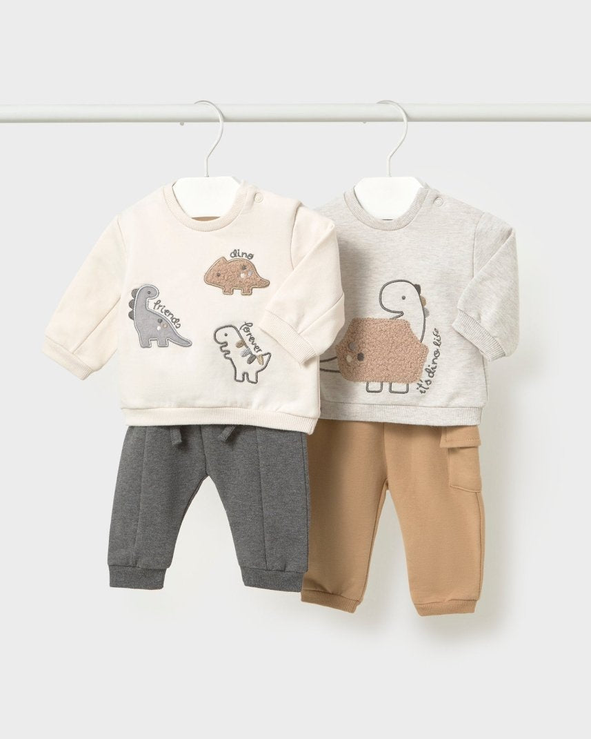 Ensemble 4 pièces en coton Mayoral – Caramel -Vêtements- Boutique LeoLudo-Mayoral