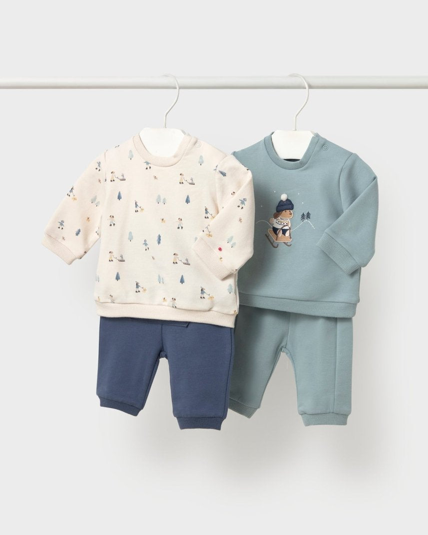 Ensemble 4 pièces en coton Mayoral – Flocon -Vêtements- Boutique LeoLudo-Mayoral