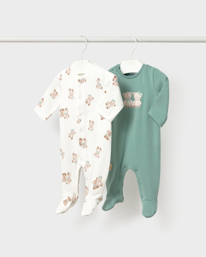 Ensemble 4 pièces en coton Mayoral – Ourson -Vêtements- Boutique LeoLudo-Mayoral