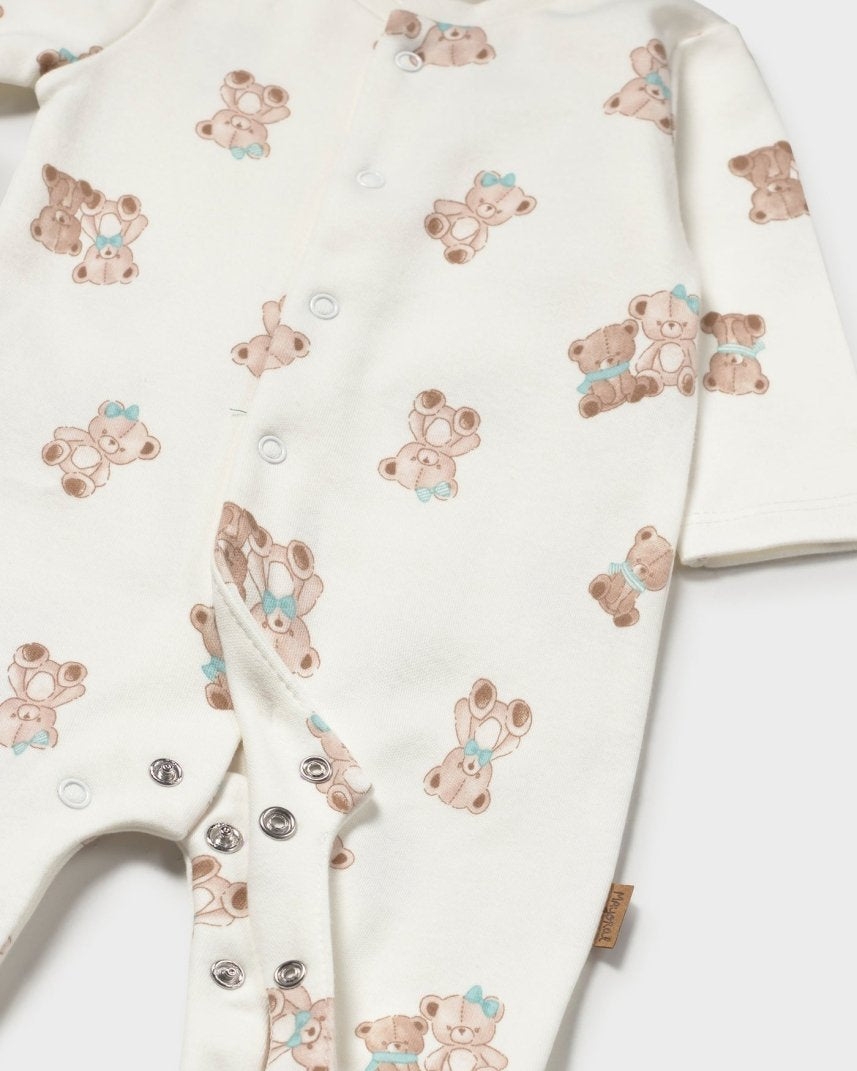 Ensemble 4 pièces en coton Mayoral – Ourson -Vêtements- Boutique LeoLudo-Mayoral