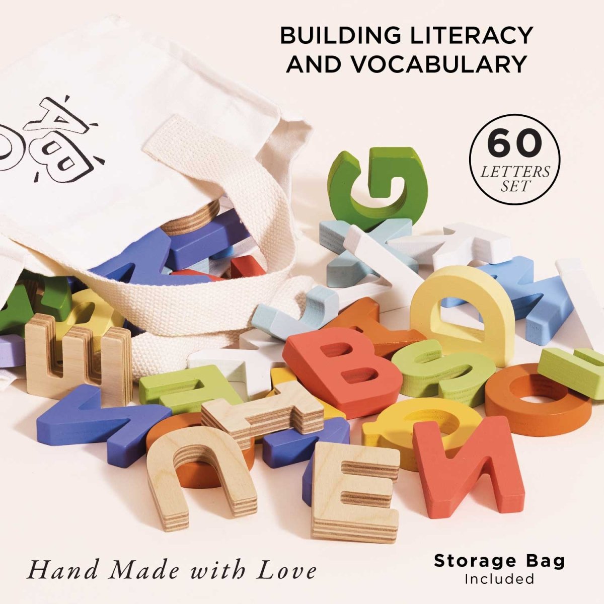 Ensemble alphabet en bois -Jeux éducatifs- Boutique LeoLudo-Le Toy Van