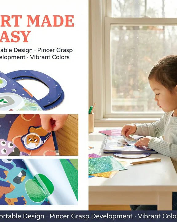 Ensemble créatif de voyage – Art métallisé intergalactique Hape - Art & bricolage - Boutique LeoLudo - Hape