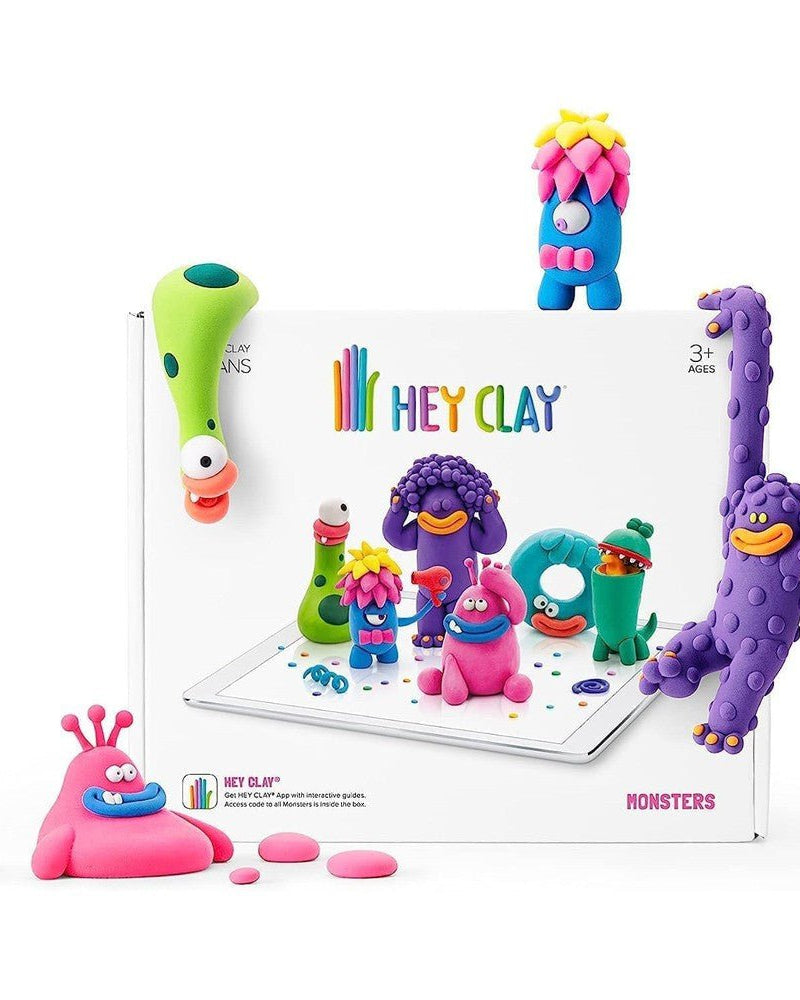 Ensemble d'argile à modeler -Art & bricolage- Boutique LeoLudo-Hey Clay