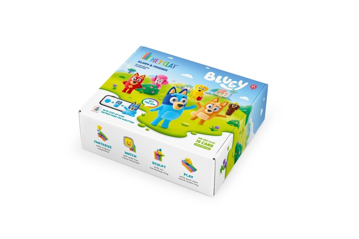 Ensemble d'argile - Bluey & ses amis - Art & bricolage - Boutique LeoLudo - Hey Clay
