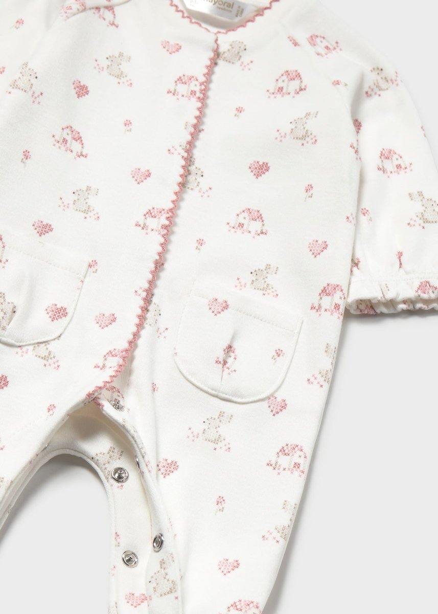 Ensemble de 2 dormeuses - Petits lapins -Vêtements- Boutique LeoLudo-Mayoral