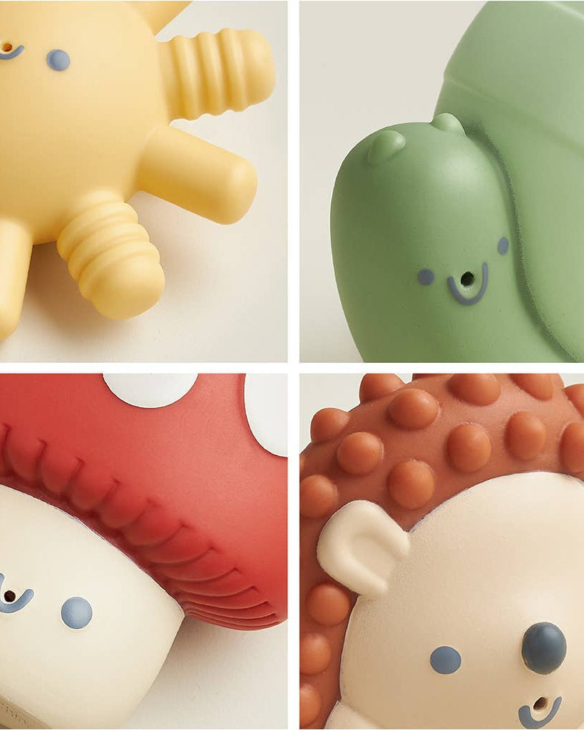 Ensemble de 4 jeux pour le bain - Nature - Jouets de bain - Boutique LeoLudo - Itzy Ritzy Canada