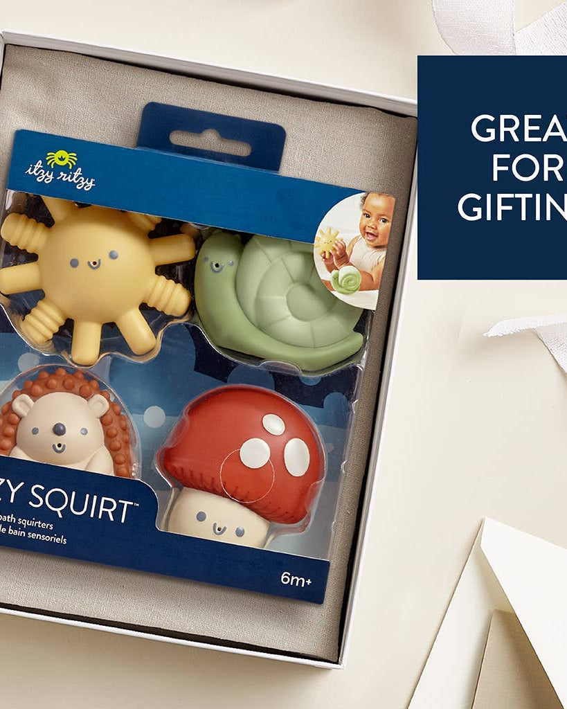 Ensemble de 4 jeux pour le bain - Nature - Jouets de bain - Boutique LeoLudo - Itzy Ritzy Canada