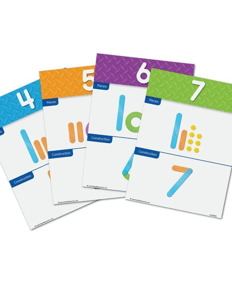 Ensemble de construction de nombres - Jeux éducatifs - Boutique LeoLudo - Learning Resources