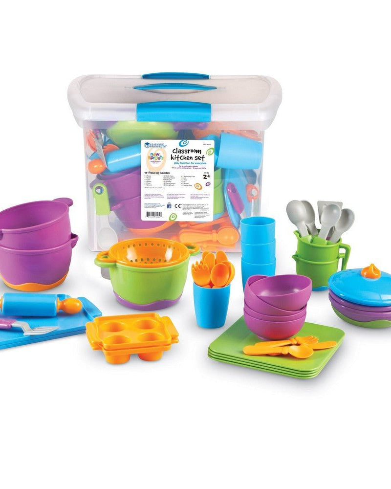 Ensemble de cuisine New Sprouts pour salle de classe - Jouets d'imitation - Boutique LeoLudo - Learning Resources
