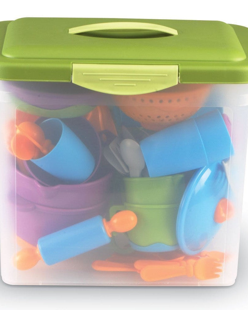 Ensemble de cuisine New Sprouts pour salle de classe - Jouets d'imitation - Boutique LeoLudo - Learning Resources