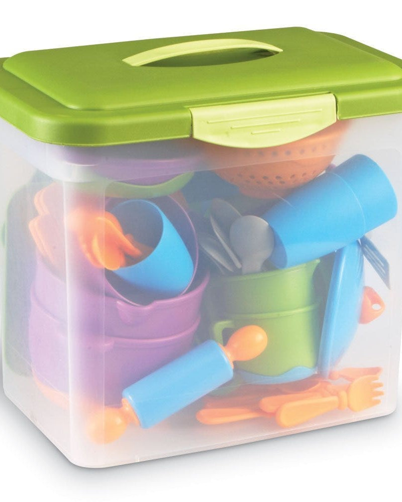 Ensemble de cuisine New Sprouts pour salle de classe - Jouets d'imitation - Boutique LeoLudo - Learning Resources
