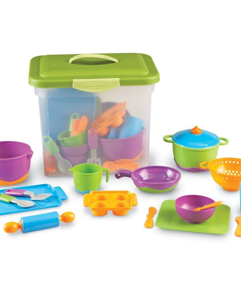 Ensemble de cuisine New Sprouts pour salle de classe - Jouets d'imitation - Boutique LeoLudo - Learning Resources