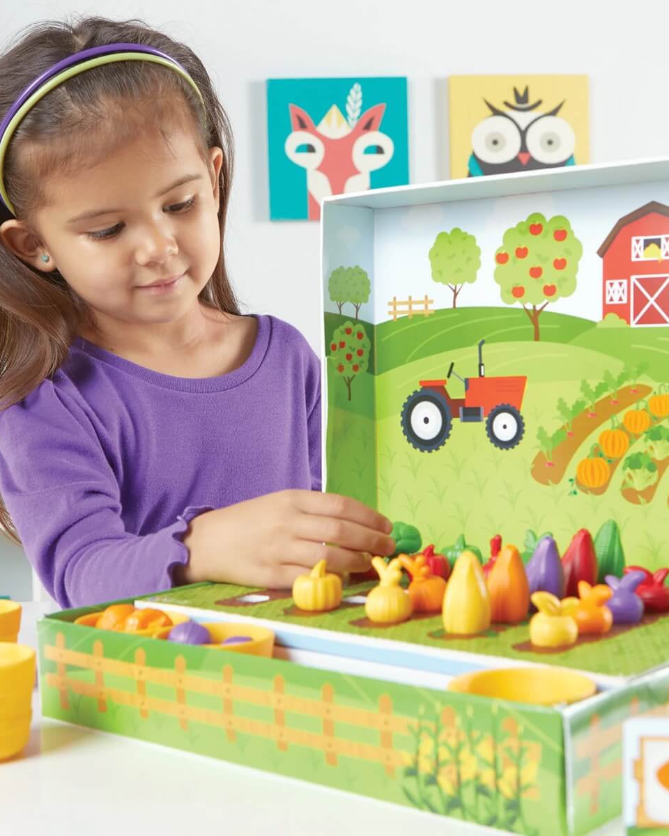 Ensemble de légumes à trier Veggie Farm - Jeux éducatifs - Boutique LeoLudo - Learning Resources