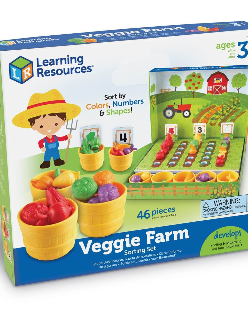 Ensemble de légumes à trier Veggie Farm - Jeux éducatifs - Boutique LeoLudo - Learning Resources